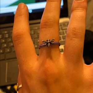 James Avery honey bee ring